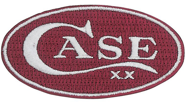 Case Red Oval Patch 1031