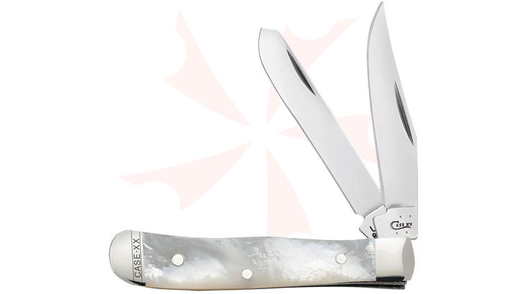 Case Genuine Mother-of-Pearl Tiny Trapper 2-3/8