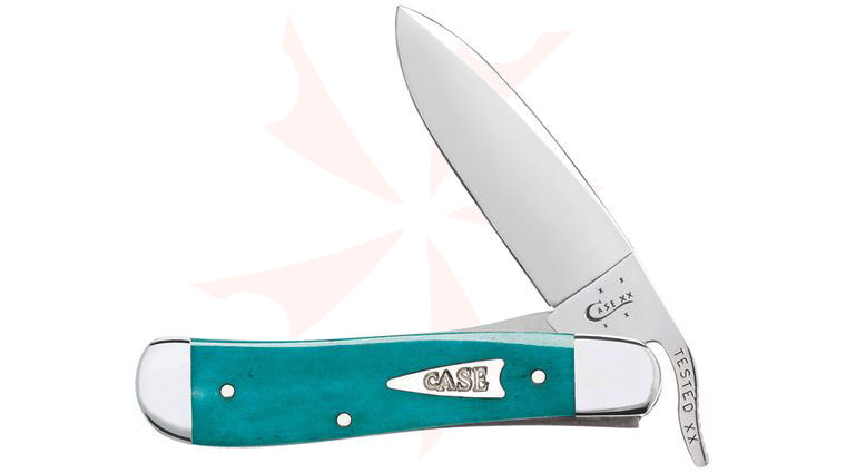 Case Smooth Jade Bone RussLock 4-1/4