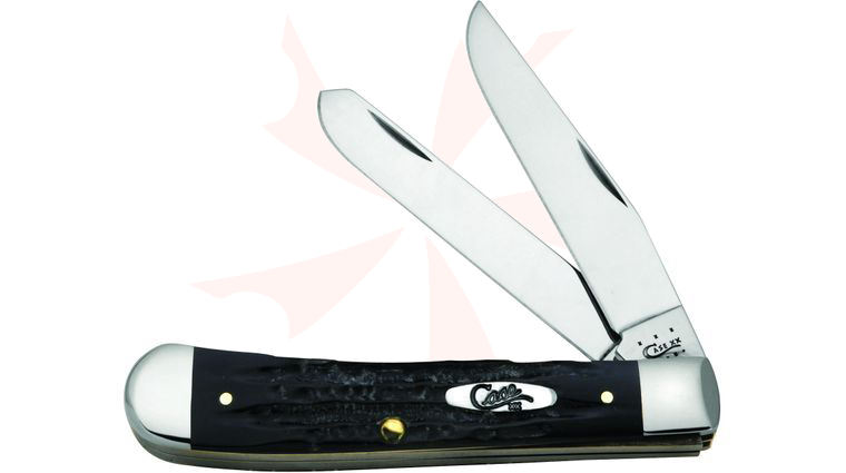 Case Jigged Buffalo Horn Trapper 4-1/8