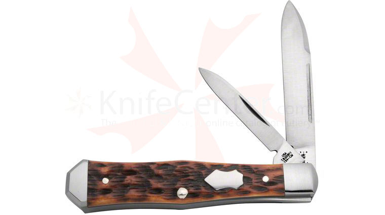 Case Tony Bose Chestnut Bone Coffin Jack 3-1/2 inch Closed (TB622011 154-CM)