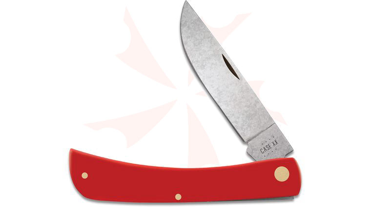 Case American Workman Red Synthetic Sod Buster Pocket Knife 4.6 inch Closed (4138 CS)