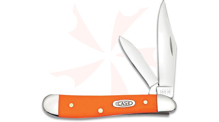 Case Smooth Orange Synthetic Peanut 2-7/8 inch Closed (4220 SS)