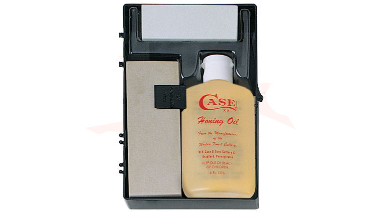 Case Sportsman's Honing Kit 924, 2 Arkansas Stones and Honing Oil