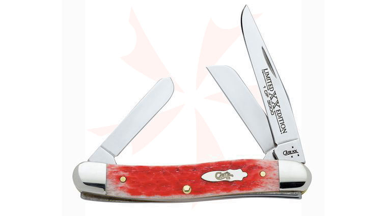 Case Limited XXI Medium Stockman w/Salmon Bone Handle ( 6318 SS