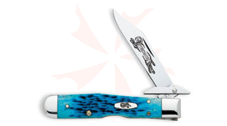 Case Pocket Worn Caribbean Blue Cheetah Cub 3 1/2