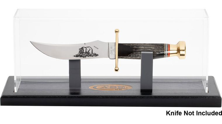 Case White Walnut Magnetic Kodiak Hunter Display - Knife Not Included