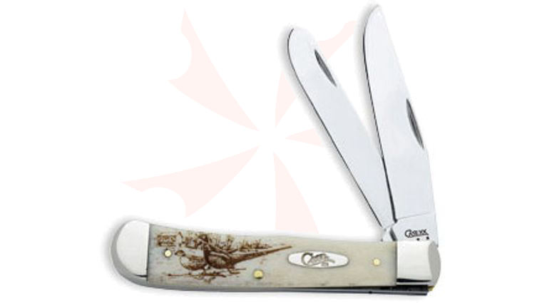 Case Wildlife Image Series Trapper Pheasant 4-1/8