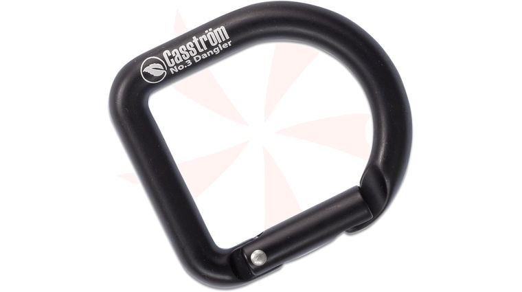 Casstrom Sweden No.3 Carabiner Dangler, Black