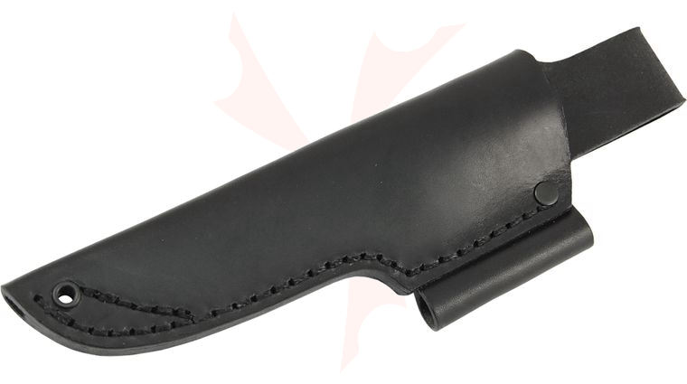 Casstrom Sweden No.10 SFK Leather Sheath with Fire Steel Holder, Black