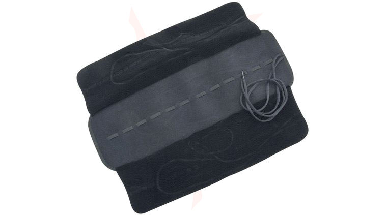 Carry All Faux Leather Folding Knife Case, Fits 12 Knives, Black
