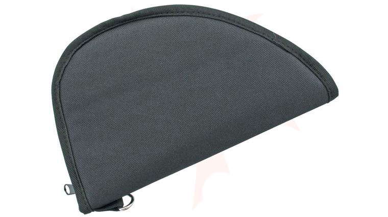 Carry All Heavy Duty Cordura Zipper Pistol Case 8.5 inch, Black