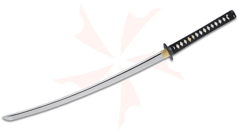 CAS Iberia Hanwei Paul Chen Mokko Renshu Katana with Bo-Hi, 28.375 inch Blade