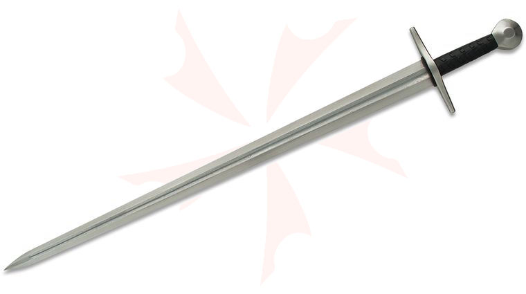 CAS Iberia Hanwei Paul Chen Sir William Marshall Sword - Damascus Blade Folded Steel Blade