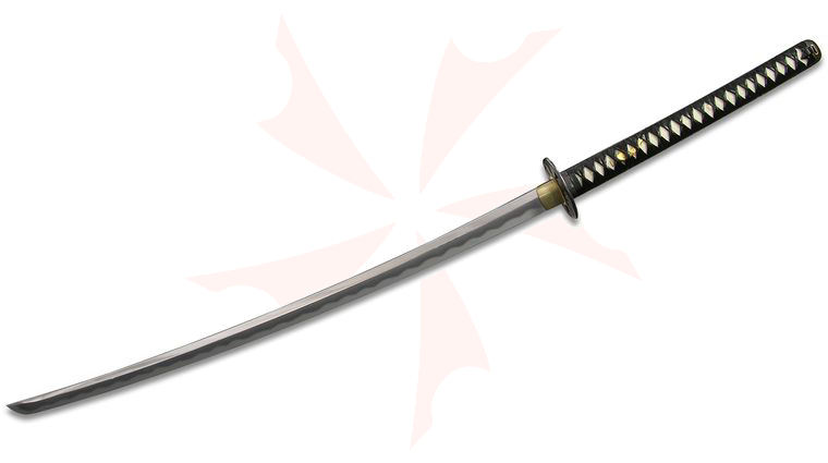 CAS Iberia Hanwei Paul Chen Practical Pro Katana 29.5 inch Blade, Leather Wrapped Handle