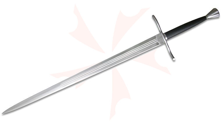 CAS Iberia Hanwei Paul Chen Mercenary Sword 35.25 inch Blade, Leather Wrapped Hardwood Handle