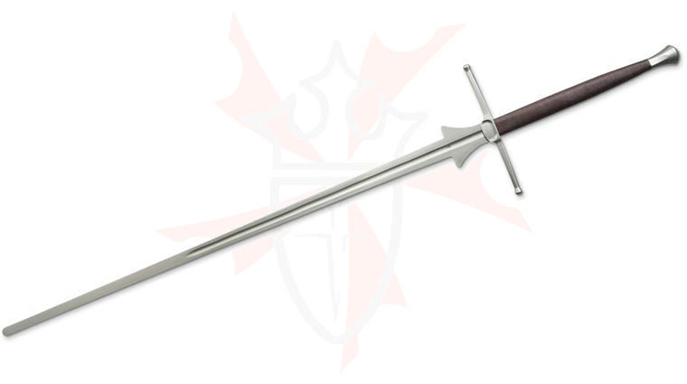 CAS Iberia Kingston Arms Sport Feder Sparring Longsword (Blunt) 51.5 inch Overall, Wood Core Handle