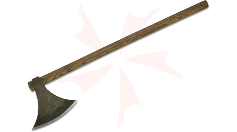 CAS Iberia Hanwei Paul Chen Viking Axe Antiqued Finish, 35 inch Overall