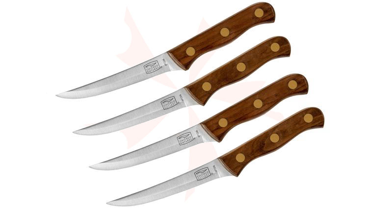 Chicago Cutlery 4 Piece Full Tang Walnut Tradition Steak Knife Set