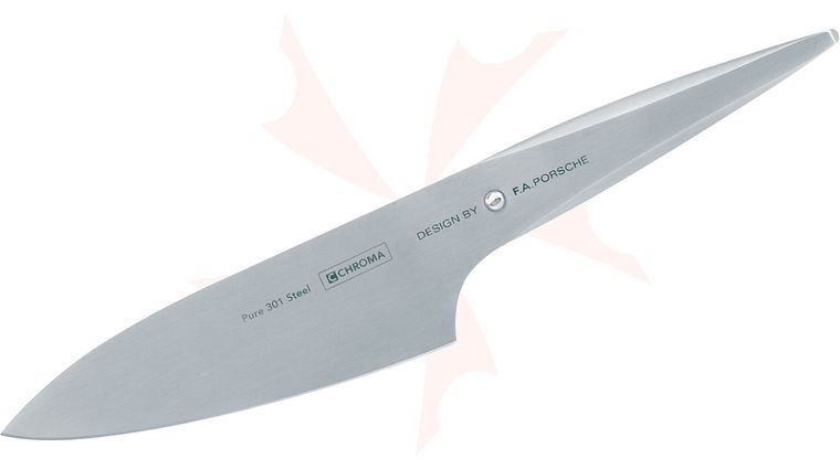 Chroma Cutlery F.A. Porsche Type 301 6-1/4 inch Veggie Knife, Japanese 301 Stainless Steel