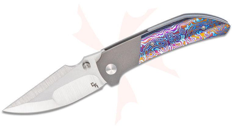 Christensen Knifeworks Custom Bolster Lock Folding Knife 3.375