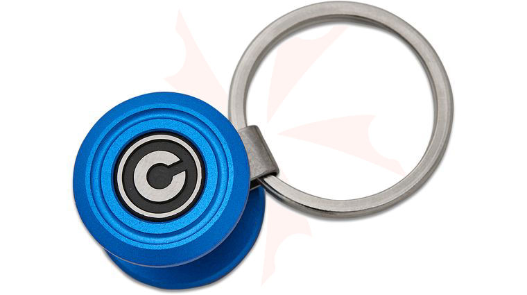 CIVIVI Knives Ostap Hel Key Coin Pocket Key Organizer, Blue Aluminum, 1.69 inch Overall