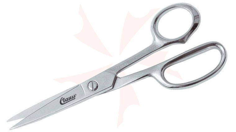 Clauss 8.25 inch Hot Forged Shear Straight, SureSet&reg; Adjustability, Knife Edge