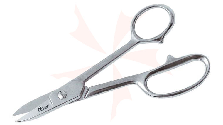 Clauss 7 inch Hot Forged Shear Straight, Narrow Blades, Adjustable