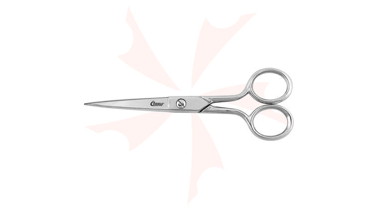 Clauss 6 inch Hot Forged Scissor Straight, Double Sharp Points