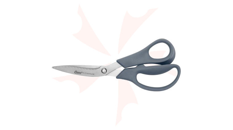 Clauss 8 inch Titanium Bonded&reg; Bent Shear with Detachable Handles