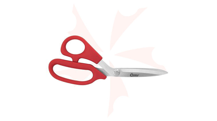Clauss 8 inch Left-Handed Bent Shear Stainless Steel, Adjustable