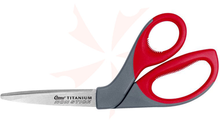Clauss 8 inch Titanium Non-Stick Bent Shear