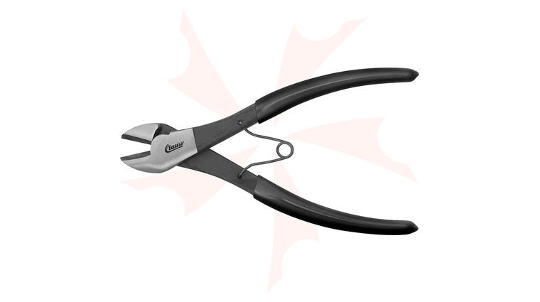 Clauss 7 inch Hot Forged Wire Cutters with Vinyl Grips Black, Value Model