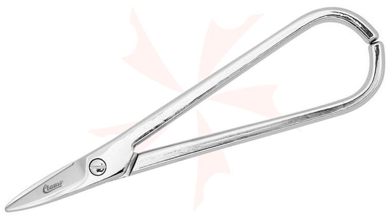 Clauss Hot Forged Curved Blade Snip For Precise Metal Cutting & Trimming