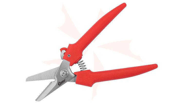 Clauss 7.5 inch Steel Floral Cutter With Wire Cutting Notch Gardening Tool