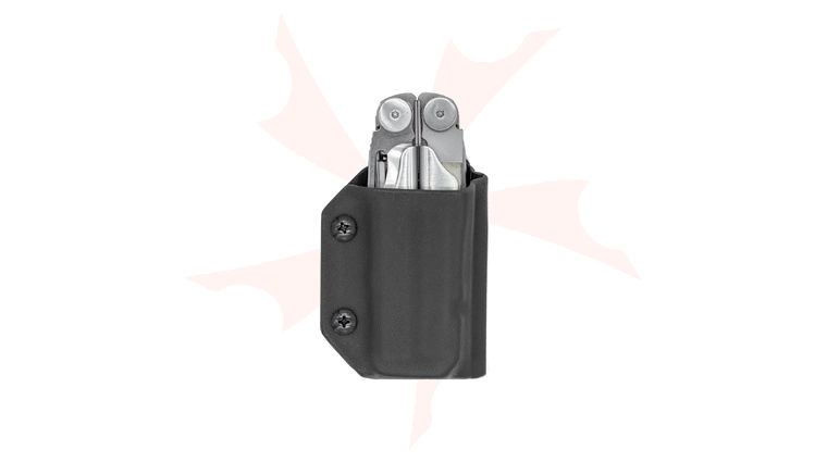 Clip & Carry Kydex Sheath for Leatherman Wave and Wave Plus, Black (Sheath Only)