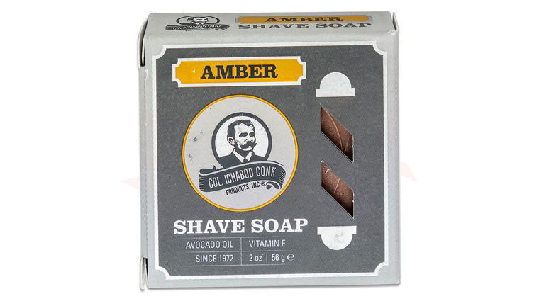 Colonel Conk #114 Regular Size Amber Shave Soap 2 oz.