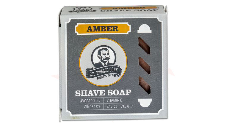 Colonel Conk #123 Super Size Amber Shave Soap 3.15 oz.