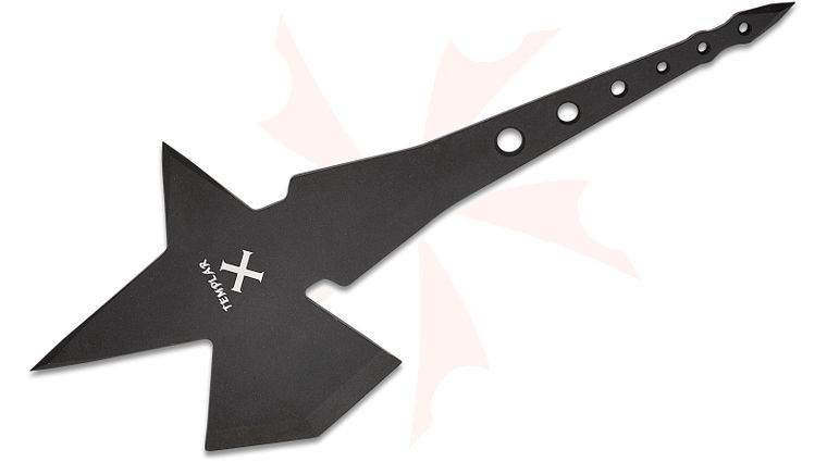 Cold Steel Templar-X Thrower, 1065 Carbon Steel, 13.5 inch Overall