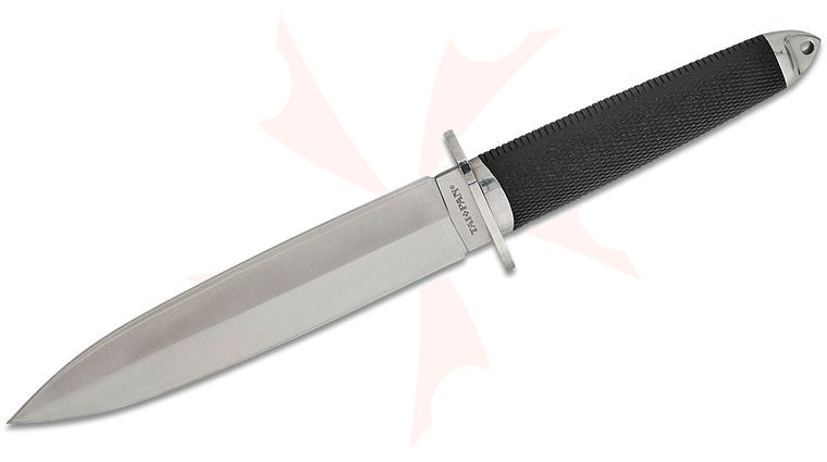 Cold Steel 35AA Tai Pan Dagger Fixed 7.5 inch VG-10 San Mai Double Edge Blade, Kray-Ex Handle, Secure-Ex Sheath