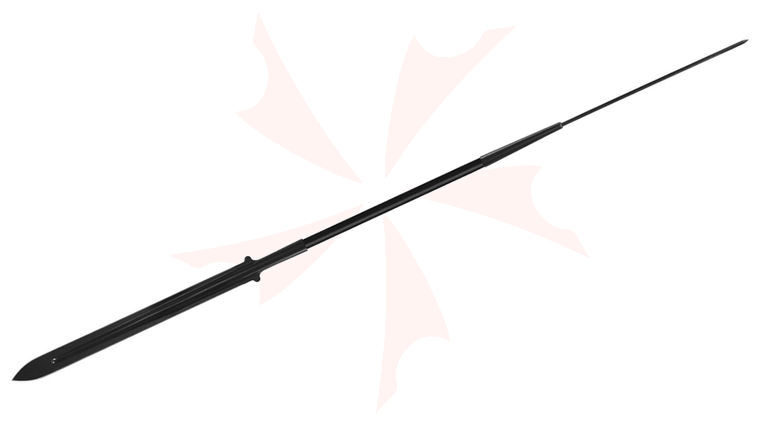 Cold Steel 95SEE Maasai Spear with American Ash Wood Staff, 72 inch Overall, Secure-Ex Sheath