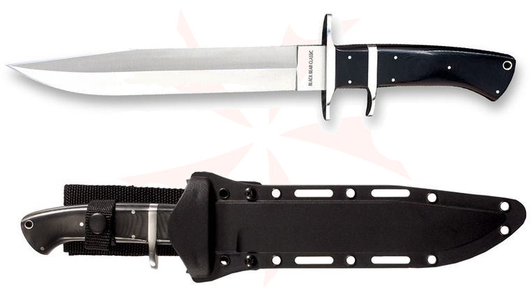 Cold Steel Black Bear Classic Subhilt Fixed 8-1/4 inch VG-1 San Mai III Blade