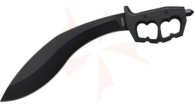 Cold Steel 80NTK Chaos Kukri Fixed 12.5 inch SK-5 Blade, Aluminum Handles, Secure-Ex Sheath