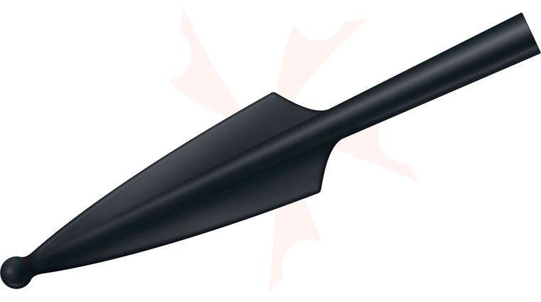 Cold Steel 92R95Z Spear Head Rubber Trainer 10.67 inch Blade