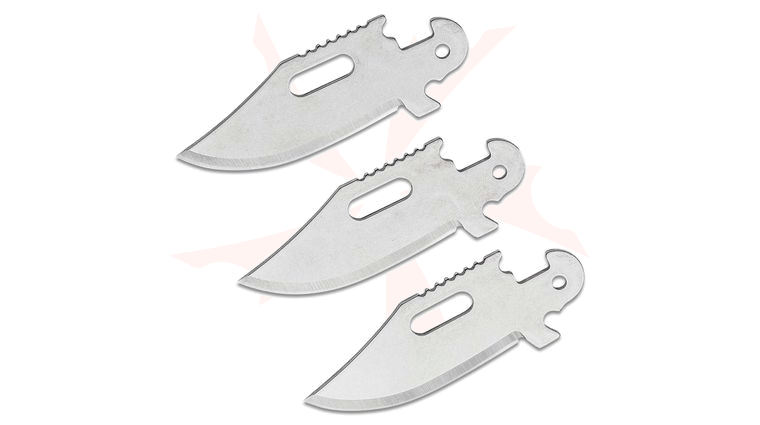 Cold Steel 40AP3D Click-N-Cut Bowie Replacement Blades, 3 Pack