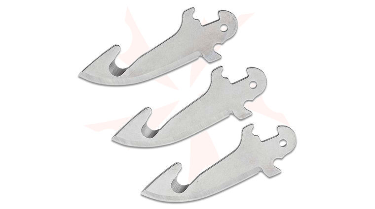 Cold Steel 40AP3E Click-N-Cut Guthook Replacement Blades, 3 Pack