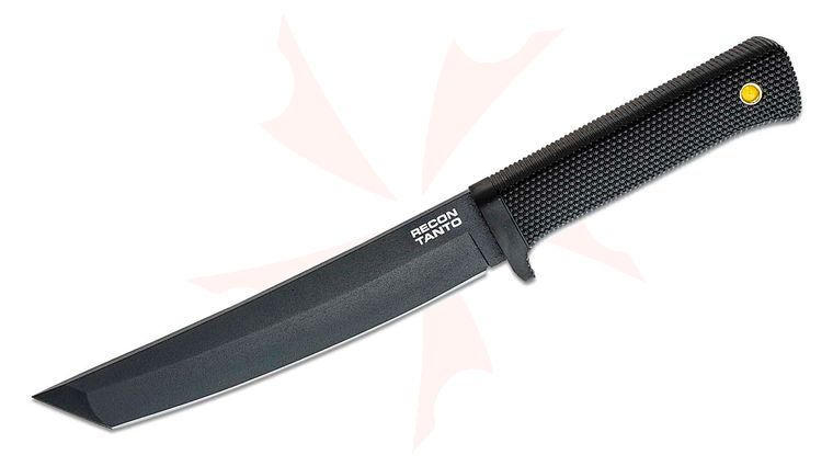Cold Steel 49LRT Recon Tanto Fixed 7 inch Black SK-5 Blade, Kray-Ex Handle, Secure-Ex Sheath