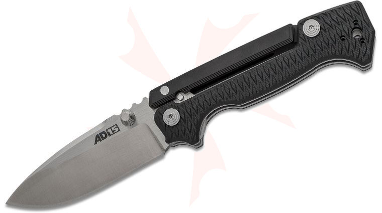 Cold Steel 58SQB Demko AD-15 Scorpion Lock Folding Knife 3.68 inch S35VN Drop Point Blade, Black G10 Handles