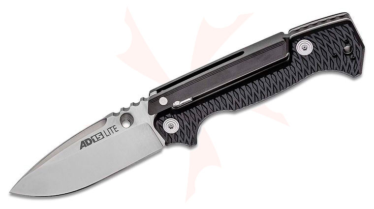 Cold Steel 58SQL Demko AD-15 Lite Scorpion Lock Folding Knife 3.5 inch Japanese AUS-10A Drop Point Blade, Griv-Ex Handles