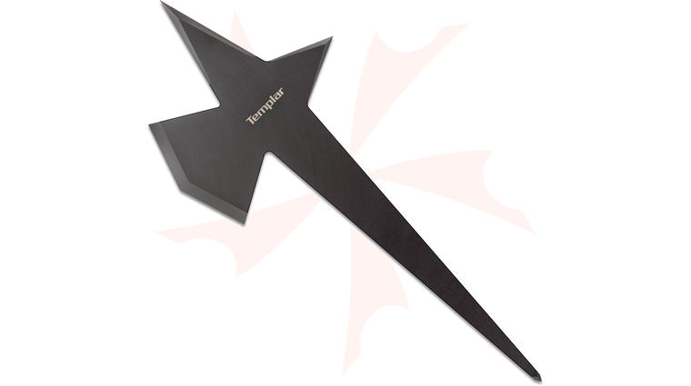 Cold Steel 80TEMPZ Templar Thrower, 1050 Carbon Steel, 14 inch Overall